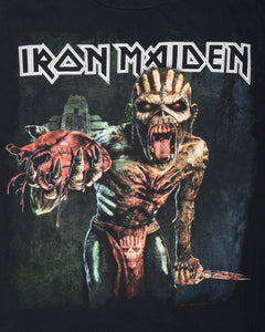 Black Iron Maiden short sleeved casual fit t-shirt