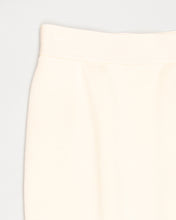 Load image into Gallery viewer, Luisa Spagnoli cream fitted knee-length stretchy skirt

