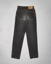 Load image into Gallery viewer, Casucci faded black regular fit denim jeans
