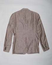 Load image into Gallery viewer, Gianfranco ferre 80&#39;s brown taupe cashmere pinstriped suit
