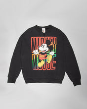 Load image into Gallery viewer, Disney mickey mouse round necked casual fit black jumper
