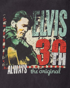 Black Elvis short sleeved t-shirt