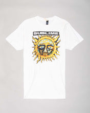 Load image into Gallery viewer, Sublime white short sleeved round necked regular fit t-shirt
