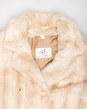 Load image into Gallery viewer, Couture helene cream faux fur oversized fit coat
