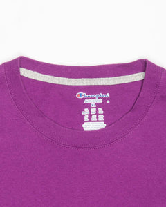Champion purple short sleeved t-shirt