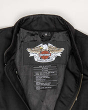 Load image into Gallery viewer, Harley Davidson Heart Embroidered Bomber Jacket
