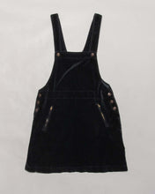 Load image into Gallery viewer, Rocky black velvet pinafore dress
