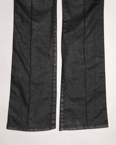 Gucci black straight fit stretch trousers