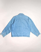 Load image into Gallery viewer, Y2k blue diamante studded denim shirt
