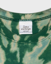 Load image into Gallery viewer, Green tie-dye Mickey Mouse sweatshirt
