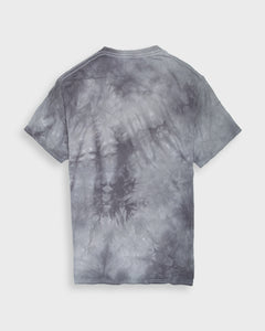 Grey All-Over Wolf Tie-Dye T-Shirt