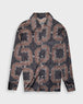 Paisley Patterned 70's style Buttoned Shirt