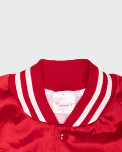 Red Lightweight Varsity Jacket