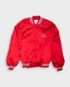90'S Red Lightweight Varsity Jacket