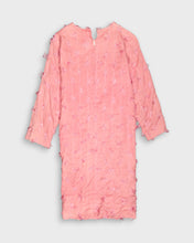 Load image into Gallery viewer, PINK SHIFT DRESS WITH TASSLES
