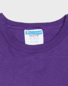 Purple '90s Champion short sleeve round neck T-shirt