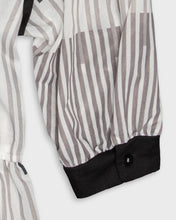Load image into Gallery viewer, 80&#39;s striped puff sleeve dress
