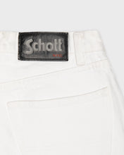 Load image into Gallery viewer, High waisted &#39;90s white Schott jeans
