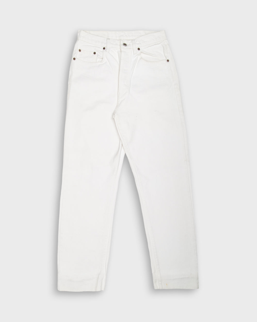 90's white schott jeans