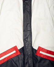 Load image into Gallery viewer, Michael Hoban &#39;90s USA Authentics leather bomber jacket
