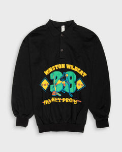 Black Hockey Pro '90s graphic printed sweatshirt