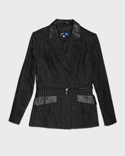 Load image into Gallery viewer, Claude Montana grey and black blazer
