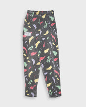 Load image into Gallery viewer, Chilli Pepper graphic printed design &#39;80s trousers
