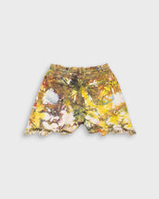 Load image into Gallery viewer, Tie-dye cut-off denim shorts
