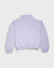 Load image into Gallery viewer, Lilac zipped neck sweatshirt
