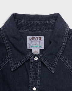 Levi's dark grey denim shirt