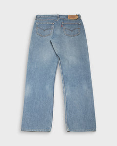 '90s Levi's 501 medium blue denim jeans