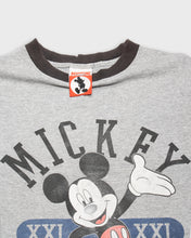 Load image into Gallery viewer, Grey baseball style Walt Disney T-shirt
