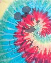 Load image into Gallery viewer, Multicoloured Swirl Tie-dye Walt Disney T-shirt
