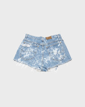 Load image into Gallery viewer, Lee bleached ripped distressed denim shorts
