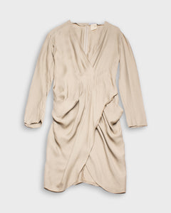 Emporio Armani silk beige dress