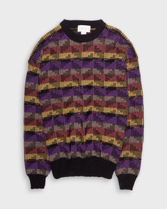 vintage crew neck knitted jumper