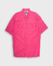 Load image into Gallery viewer, Wrangler striped short sleeve shirt
