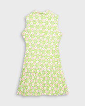 Load image into Gallery viewer, 60s/70&#39;s style green floral dress
