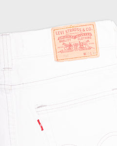 Levi's 506 white jeans
