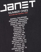 Load image into Gallery viewer, Janet Number Ones tour t-shirt
