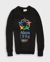 Load image into Gallery viewer, Atlanta 1996 Olympics black sweatshirt
