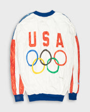 Load image into Gallery viewer, USA Olympics thin bomber jacket
