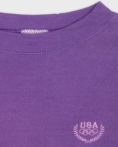 US Olympics purple sweatshirt