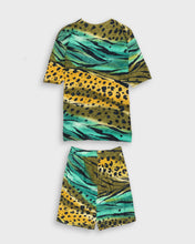 Load image into Gallery viewer, Animal print twin set
