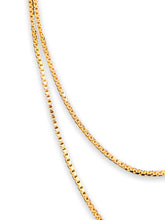 Load image into Gallery viewer, Gold double layered chain necklace
