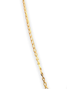 Pearl Drop Gold Chain Necklace