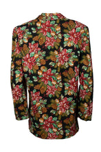 Load image into Gallery viewer, Christmas multicoloured &#39;80s festive blazer jacket
