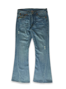 Y2k light blue True Religion Rainbow Joey Denim Bootcut Jeans