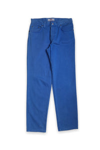 Levi's 440 royal blue high waisted '70s denim jeans