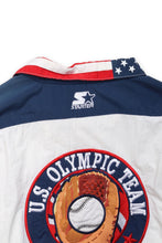 Load image into Gallery viewer, Starter USA Olympics &#39;90s softball team shell jacket
